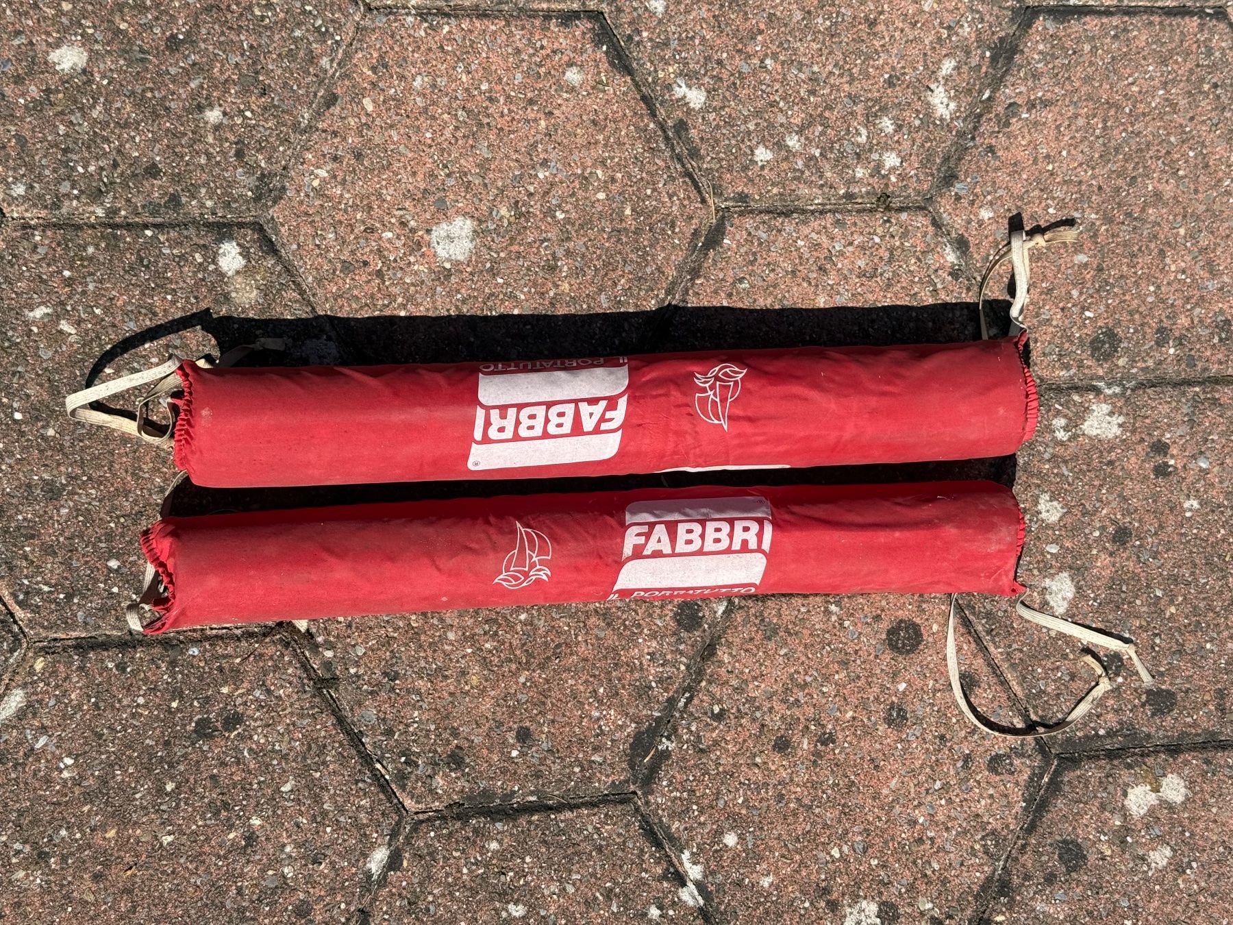 Portapacchi: 2 Stück Auflagepolster Dachträger – Usato da Hubersdorf venduto da Gewonnen 3