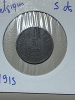 Belgique - 5 centimes - 1915