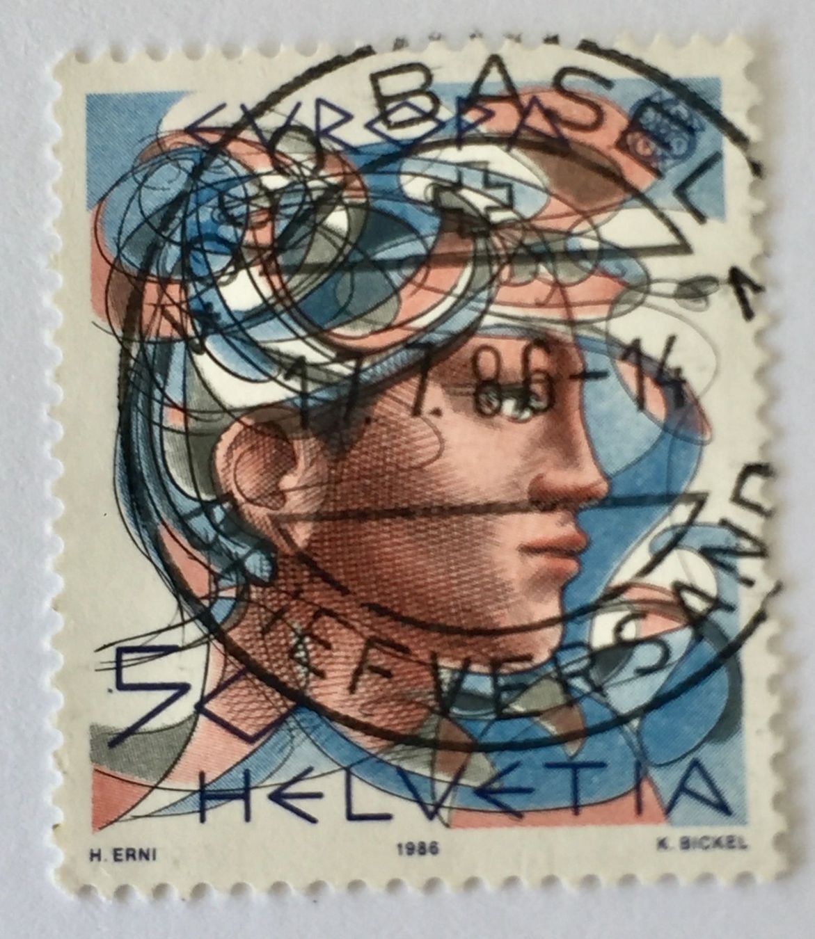 Tutti i francobolli: Nr.725  mit Vollstempel Basel – Usato da Aarau venduto da Billa007