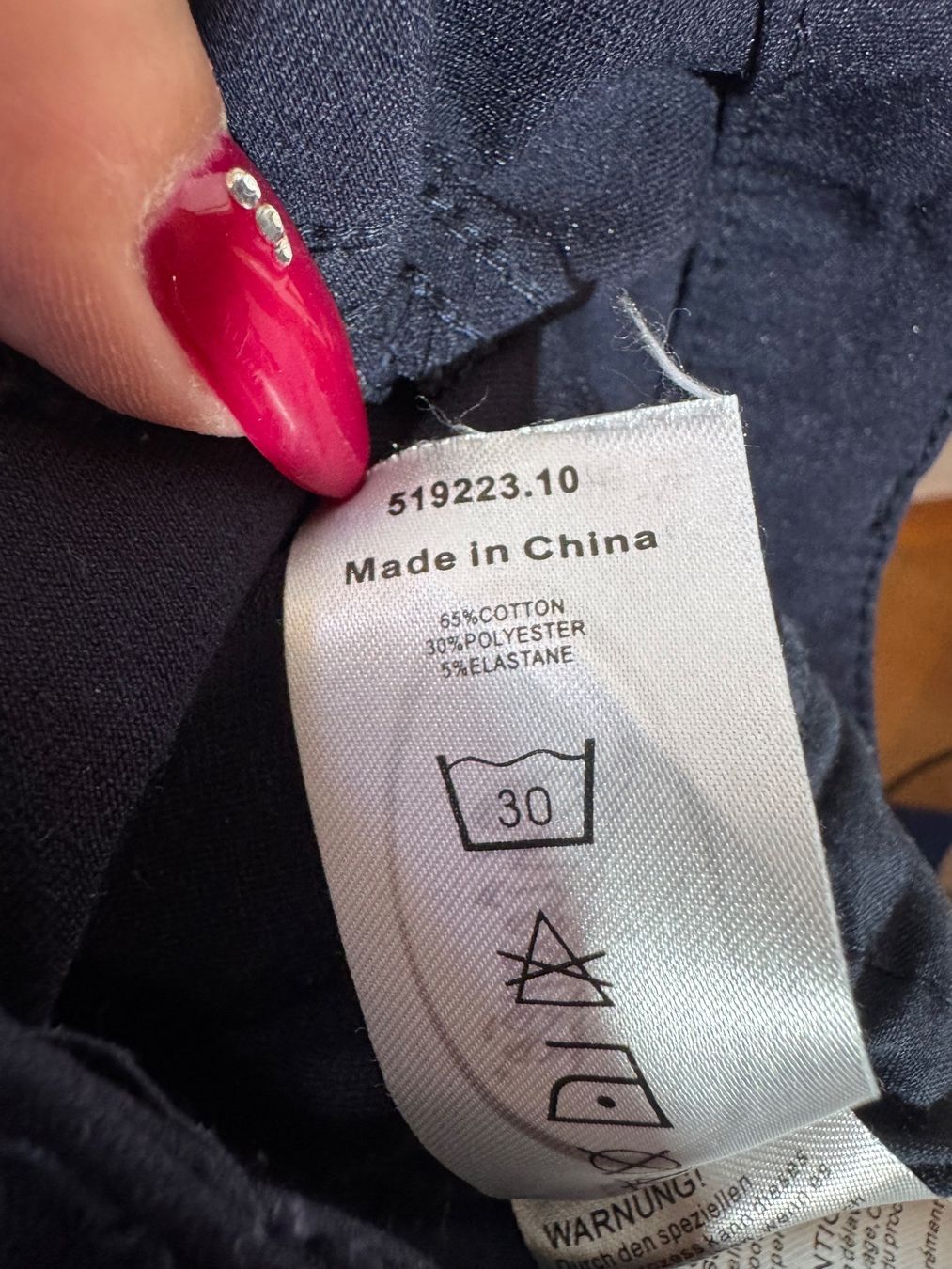 Pantalons: Schwarze Hose von Chicoree Gr. M – D'occasion à Grosswangen par SALE_SALE_SALE 3
