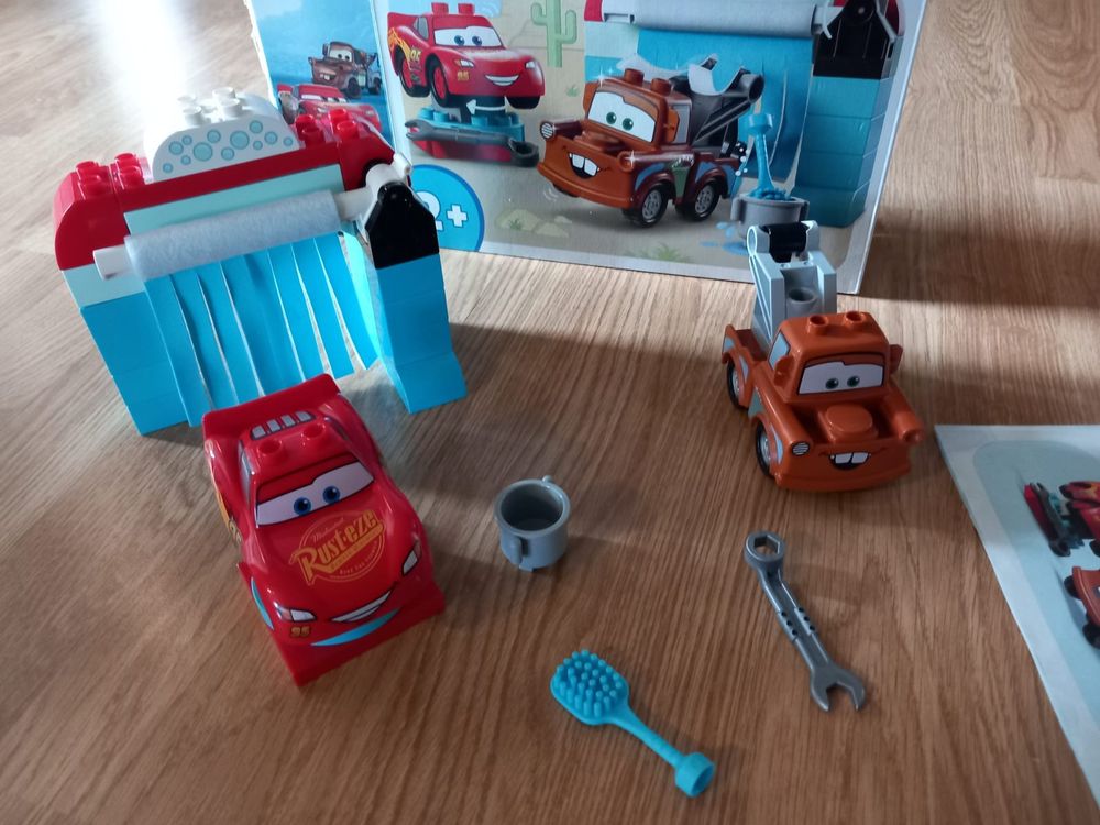 Lego Duplo 10996 Cars lightning mcqueen Waschanlage Hook (Gebraucht) in ...