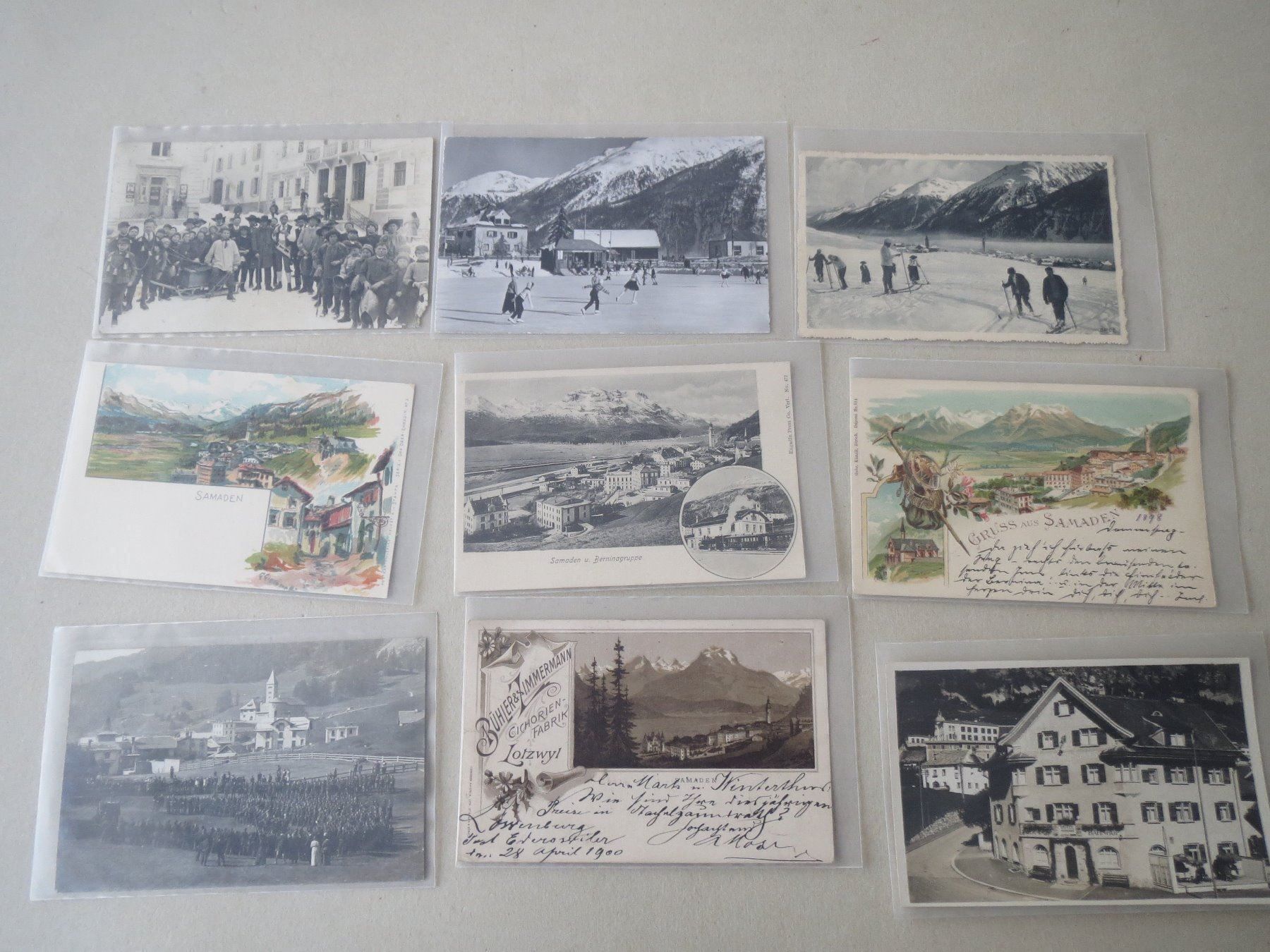 Cartoline postali: Samaden - 340 alte Ansichtskarten! – Usato da Tagelswangen venduto da Miski 1