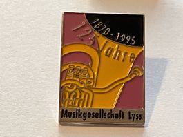 1 Pin Musikgesellschaft Lyss 125 Jahre