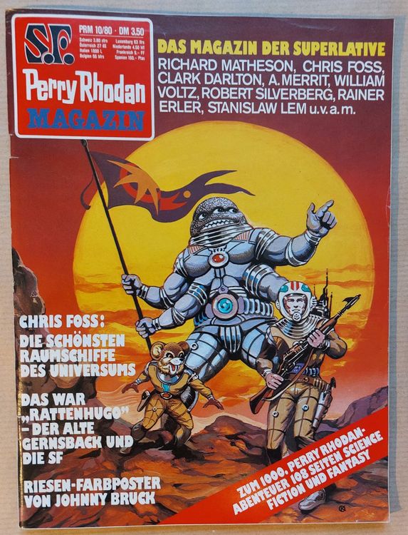 Perry Rhodan Magazin 10/80 (Gebraucht) in Binningen für CHF 3 – mit ...