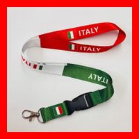 Schlüsselband Italien Halsband Italia Fussball WM EM Lanyard