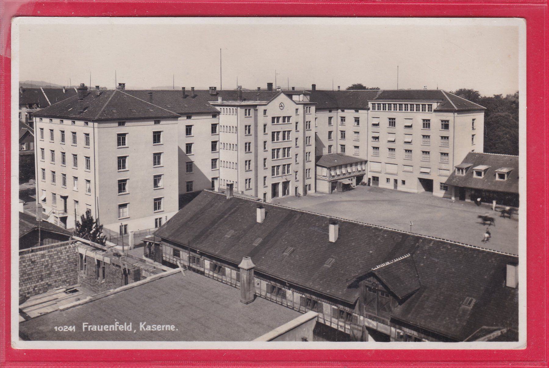 Ansichtskarten: FRAUENFELD, KASERNE – Gebraucht aus Oberrieden von Gebirgsstelze