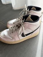 Nike Air Jordan 1 Mid Sneaker rosa weiss
