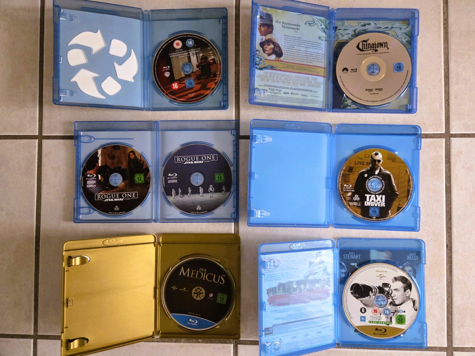 Alle DVDs: 6x BLU-RAY DISC / DVD – Gebraucht aus Brüttisellen von Nighttrain 1