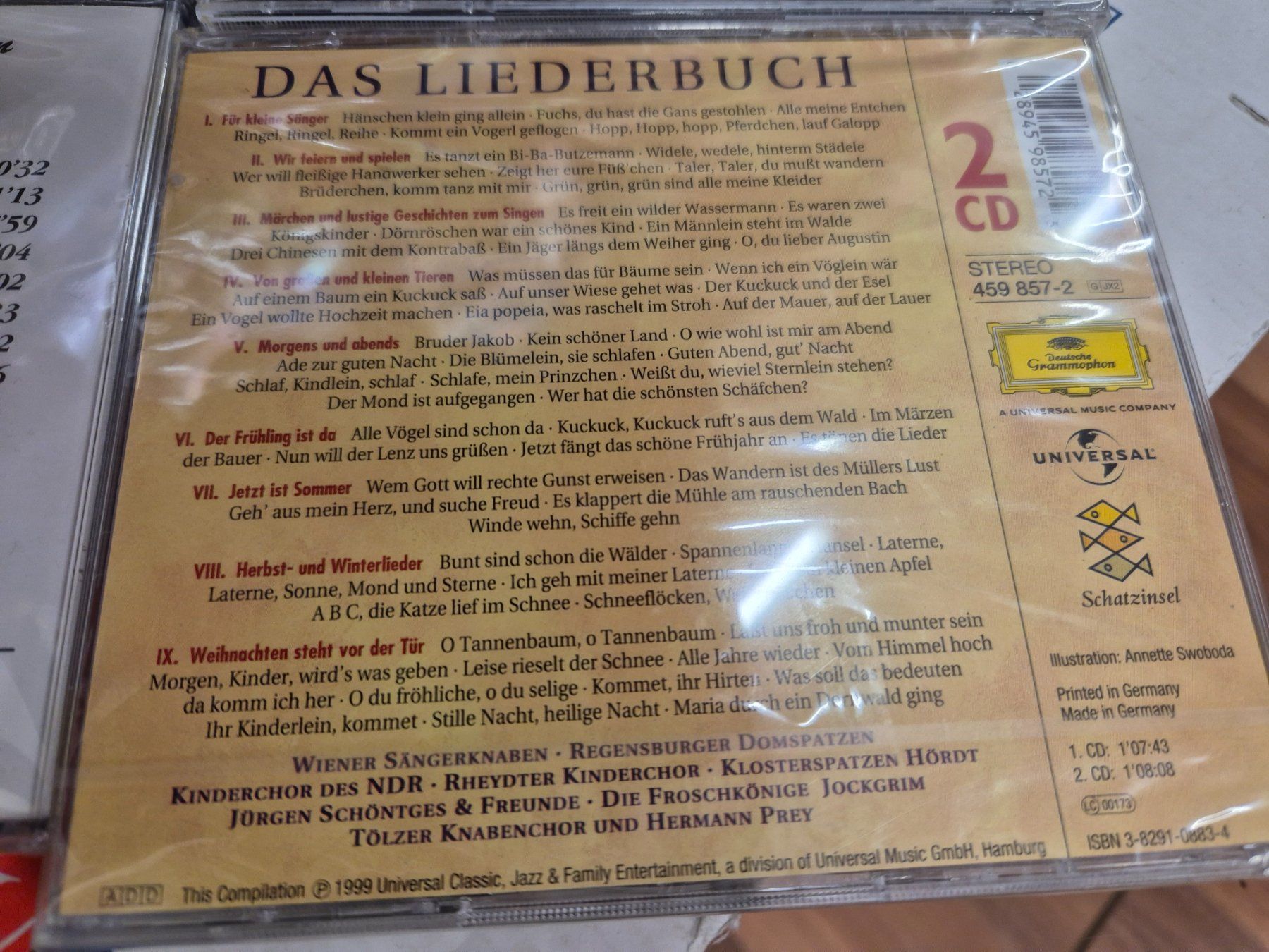 Livres audio: 6 Kinder cds Lieder Hörbuch K37 – Neuf avec emballage d'origine à Schwarzenburg par Flamingo07 1