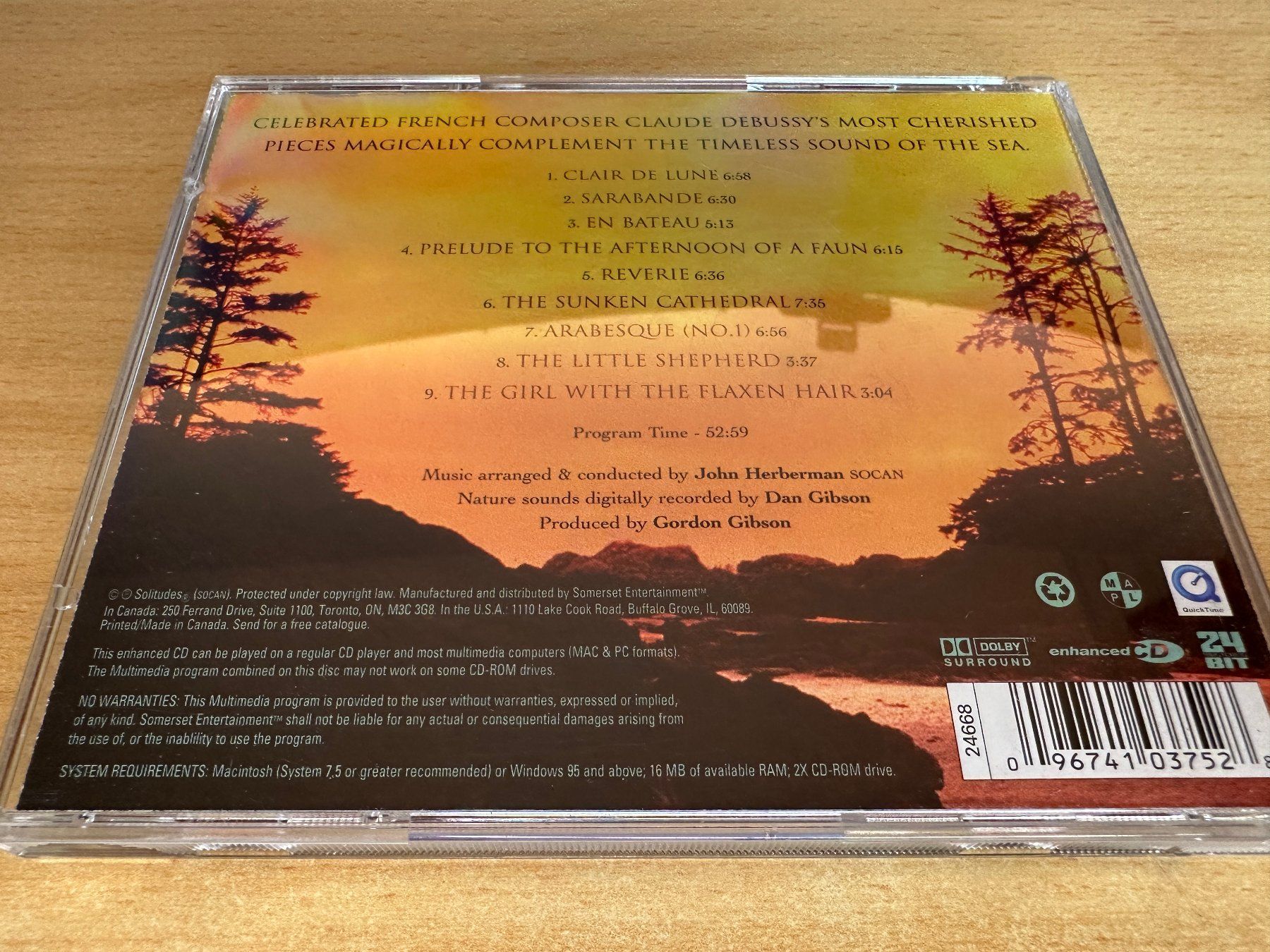 CDs: Debussy - Forever by the Sea – Gebraucht aus Rikon im Tösstal von Alpenmutz 1