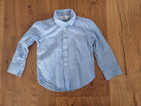 H&M Hemd, hellblau, Gr. 98, Top Zustand
