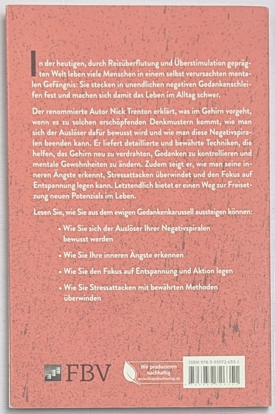 Libri: Stop Overthinking - Nick Trenton – Nuovo (secondo la descrizione) da Wängi venduto da ABIZONE-86 1
