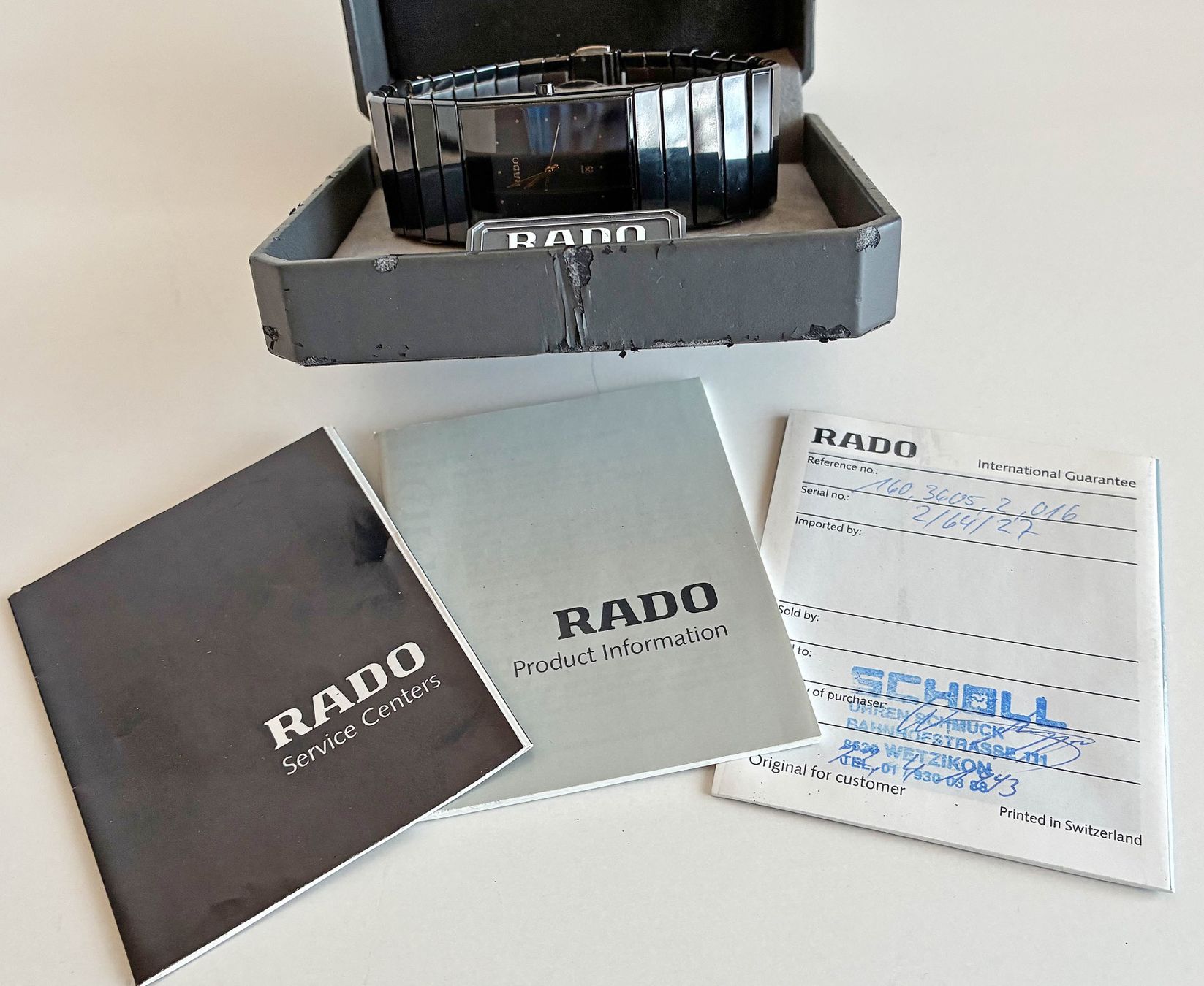 Rado Orologi: RADO UHR Reference No. 160.3605.2.016 – Usato da Bäretswil venduto da robsonantik 5