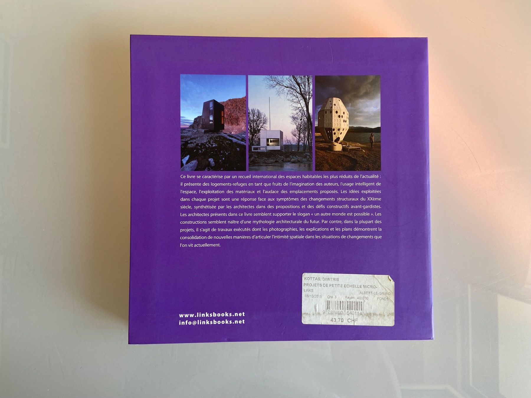 Libri: Livre "Projets de petite échelle Micro-architecture" – Usato da Lausanne venduto da maintenant 1
