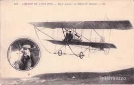Flugzeug // 1910 Doppeldecker Biplan Roger Circuit de l'Est