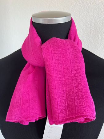 Colora Schal, 100% Seide, Pink, NEU