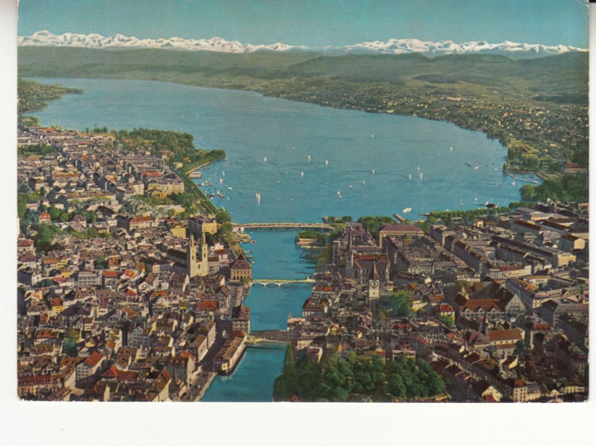 Ansichtskarten: Zürich ca. 1966 – Gebraucht aus Bürglen TG von StampGraf