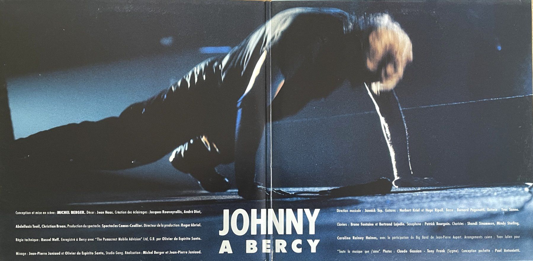 Vinyles: Johnny Hallyday 2 LP's - A Bercy – D'occasion à Savagnier par Ne2065 2