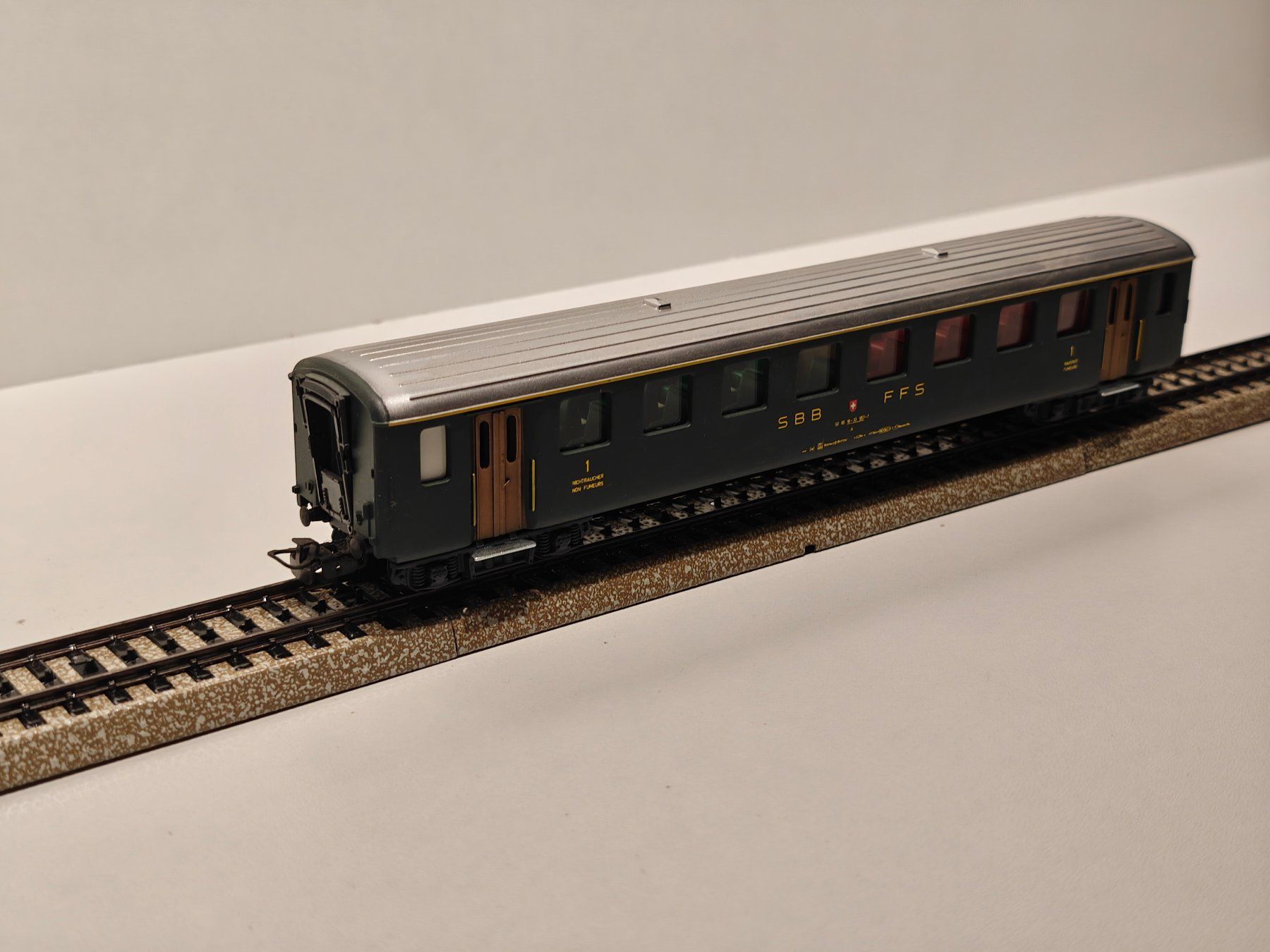 Hag Modellini di ferrovie: Hag 421 + 415 Wagen – Usato da Braunau venduto da Homersimpson 7