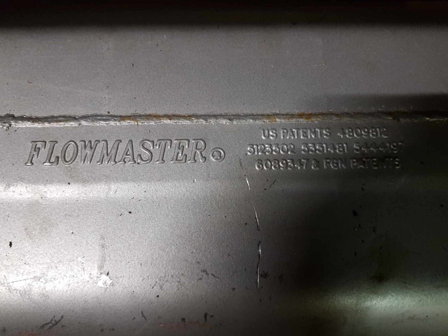 Sistemi di scarico: Auspufftopf Flowmaster 42582, 3 +1  Anschlüsse – Usato da Niedergösgen venduto da usc_2h5n 3