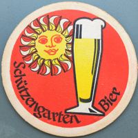 Bierdeckel - Schützengarten - CH