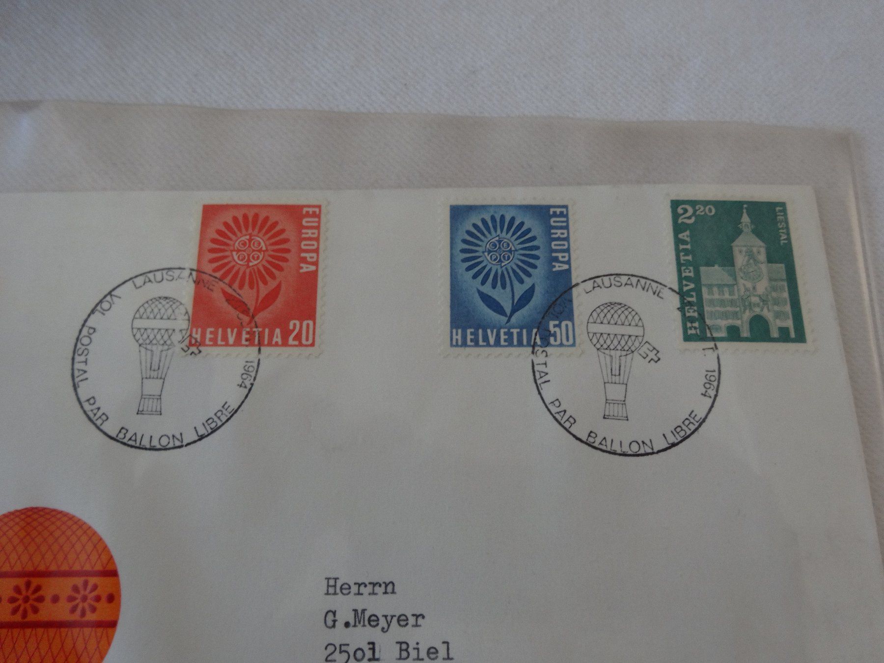 Alle Briefmarken: Sonderbrief Pro Juventute 29.IX.1964 Bern – Gebraucht aus Neerach von jenny062 1