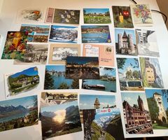 SUISSE POSTKARTE LOT