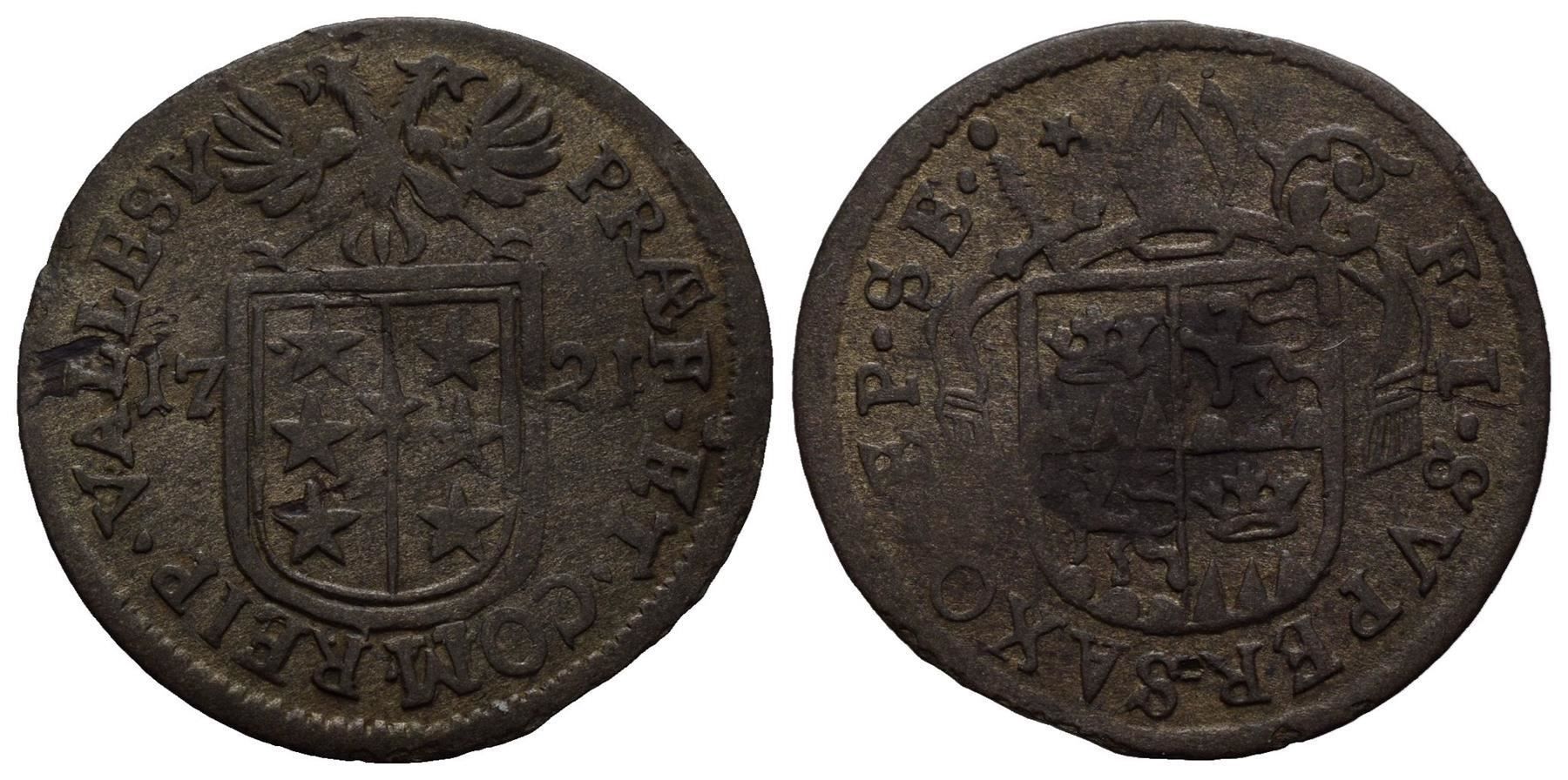 Tutti le monete: Wallis Batzen 1721 /2504 – Usato da Trimbach venduto da Solothurn1