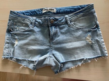 Jeans Shorts hellblau