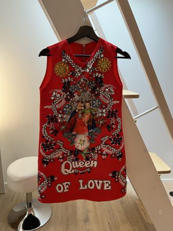 Yooginn Queen of Love Red Dress, Size S