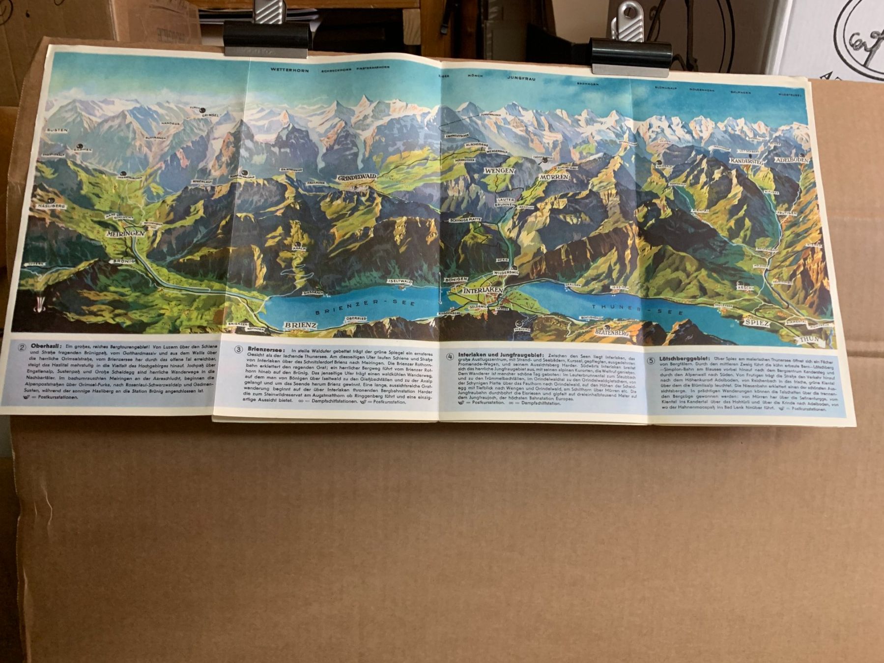 Cartoline postali: Berner Oberland - Dépliant – Usato da Sorengo venduto da 74in 2