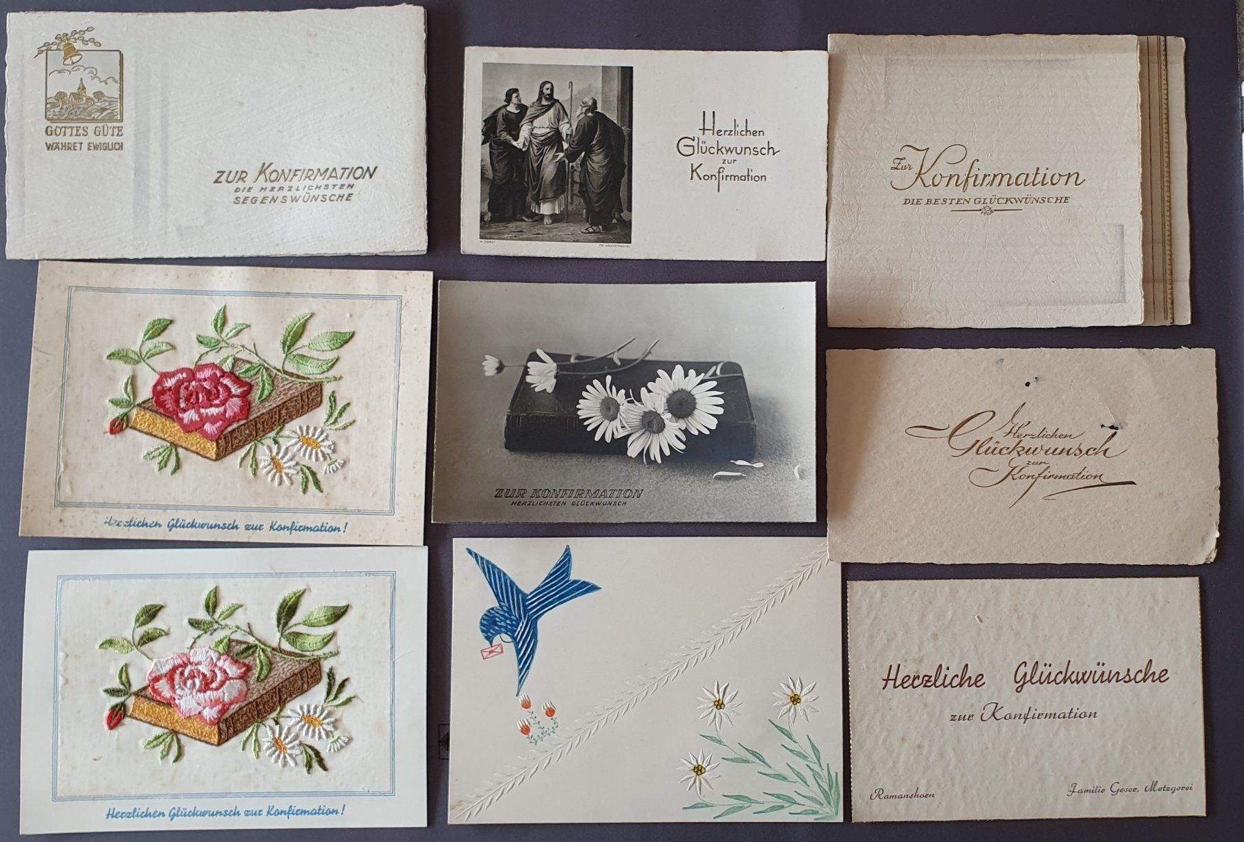 Cartoline: Lot alte Karten Konfirmation – Usato da Kreuzlingen venduto da Rschweiz1 3