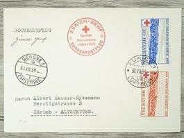 TR10 Carte Postale + Timbre Suisse 1939