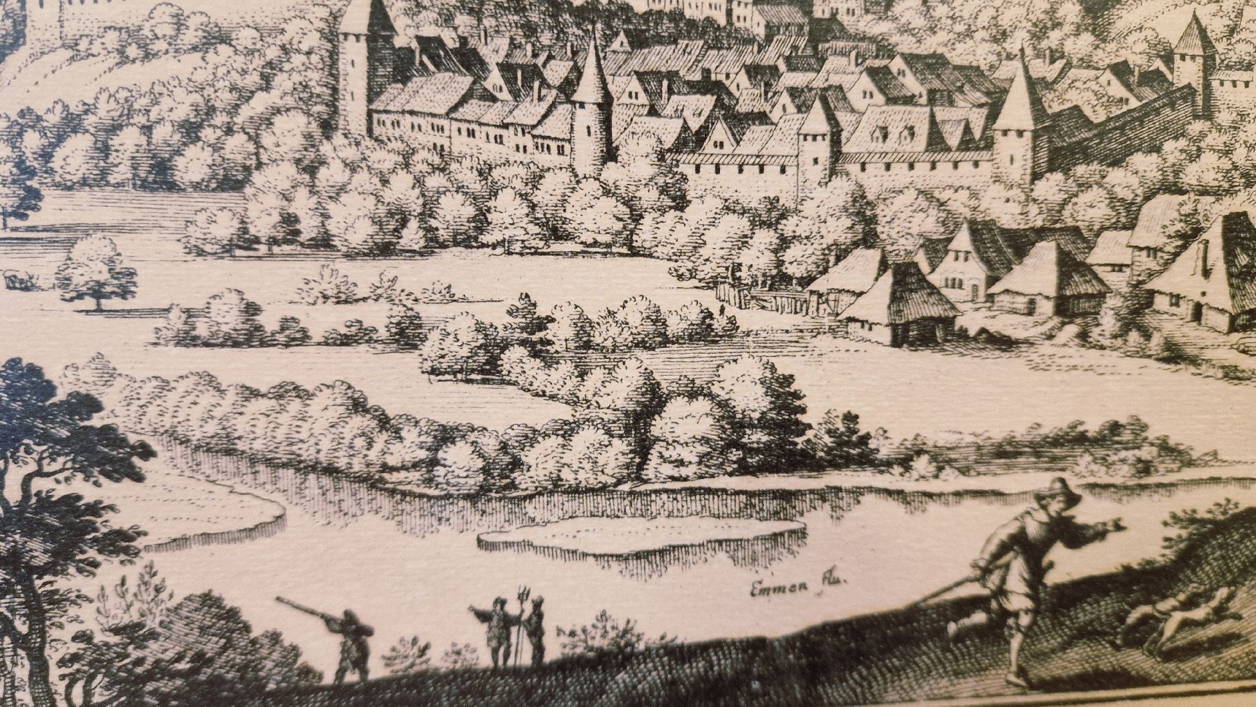 Stiche: Alte Ansicht Burgdorf – Gebraucht aus BERN von Intarsia 3