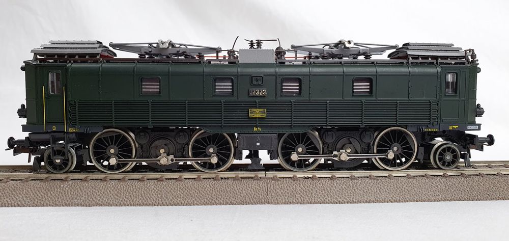 Locomotive Électrique Roco HO - Be 4/6 Der SBB - Réf 04191 A - Vert - Neuf En Boîte