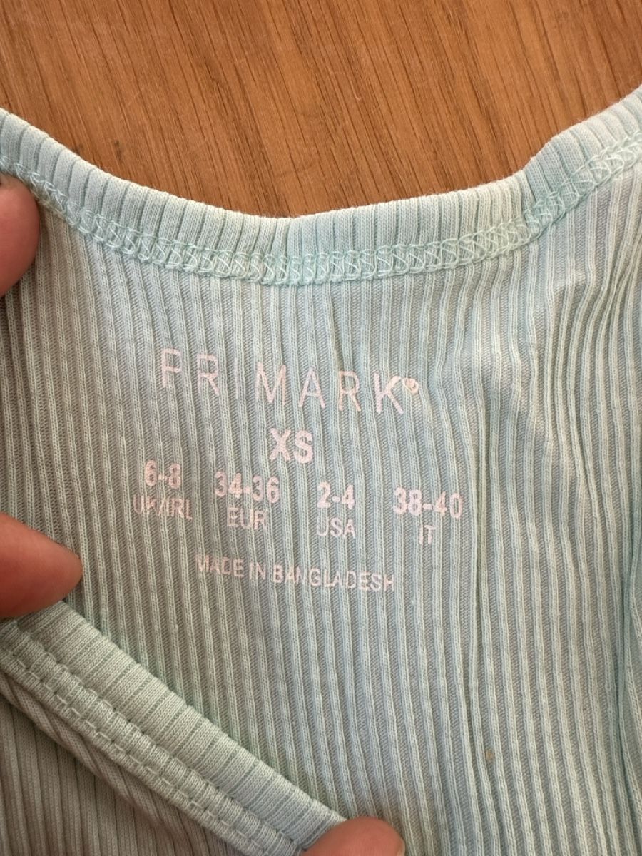 Top: Mintfarbenes Top, Grösse XS – Usato da Gelterkinden venduto da teddywidder 1