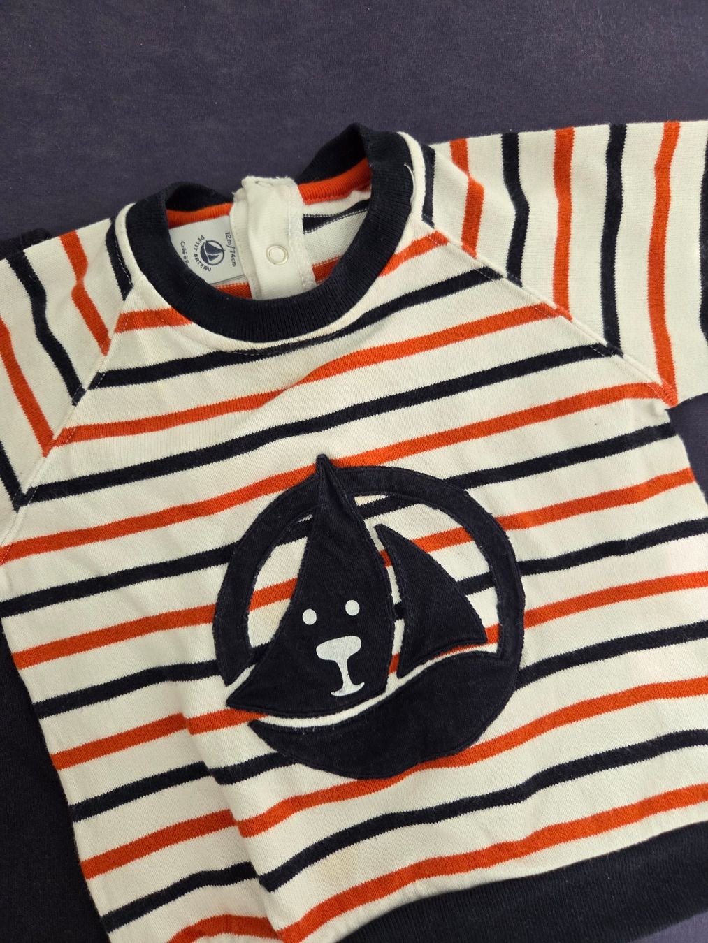 Petit Bateau Kleiderpakete & -sets: Set Pullover u. Latzhose von Petit Bateau Gr.74cm – Gebraucht aus Basel von kat_69z6 6
