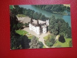 Bad Zurzach Aargau Schloss Flugaufnahme 1985 (85)