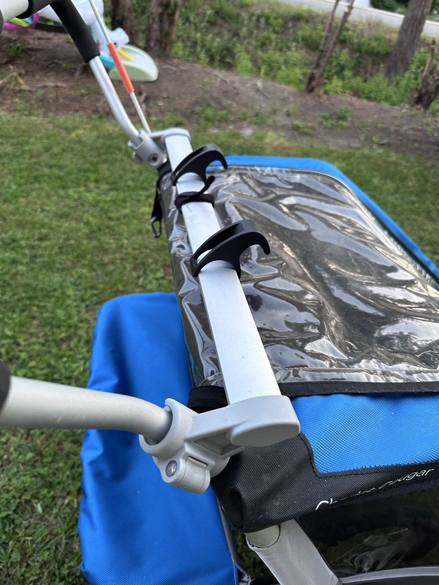 Thule Rimorchi: Thule Chariot Cougar 2 - für 2 Kinder  – Usato da Langnau am Albis venduto da Gajdzi 5