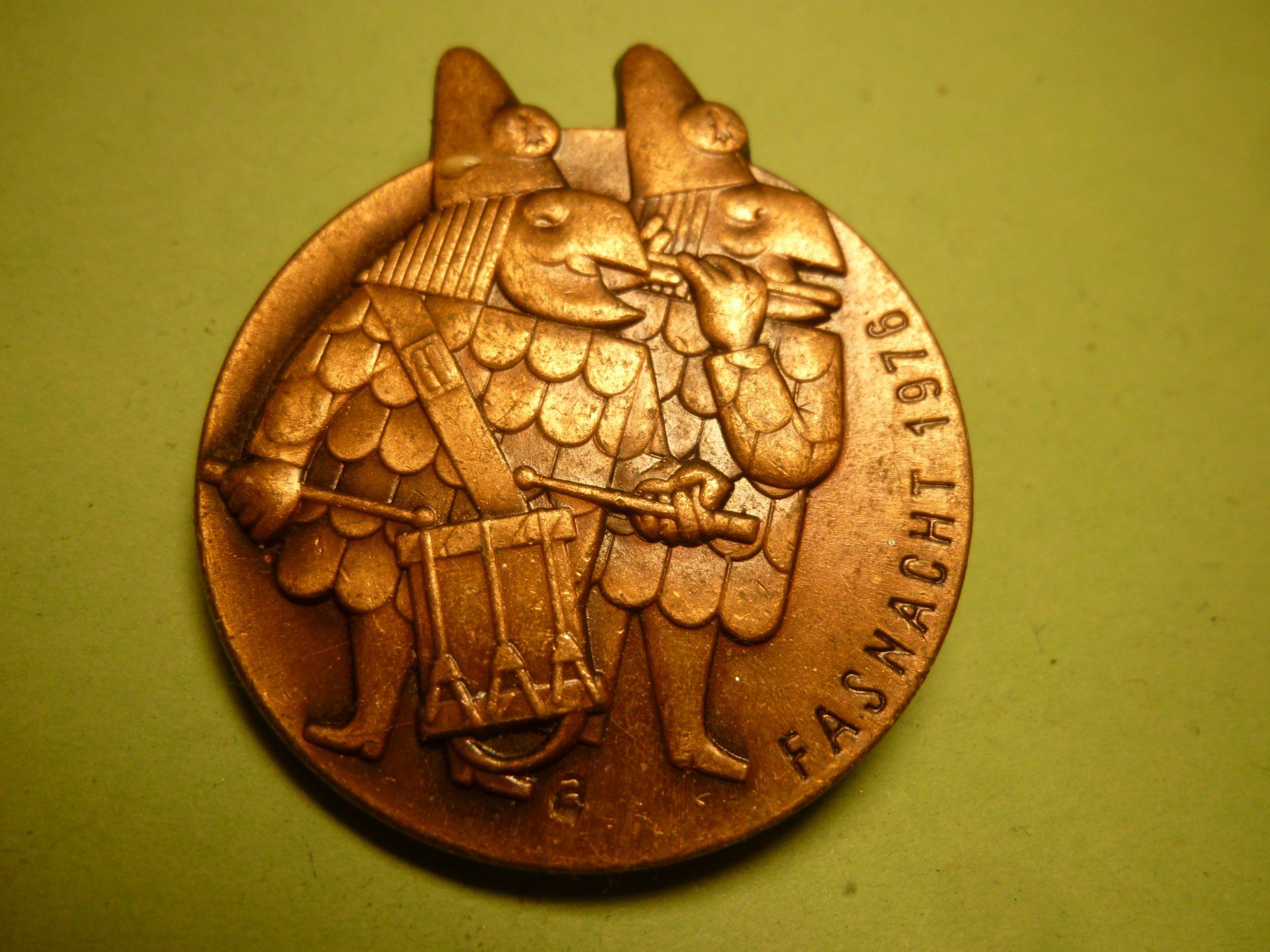 Placchette & Badge: BASEL 1976 BRONZE – Usato da Ried (Muotathal) venduto da Mandarin02