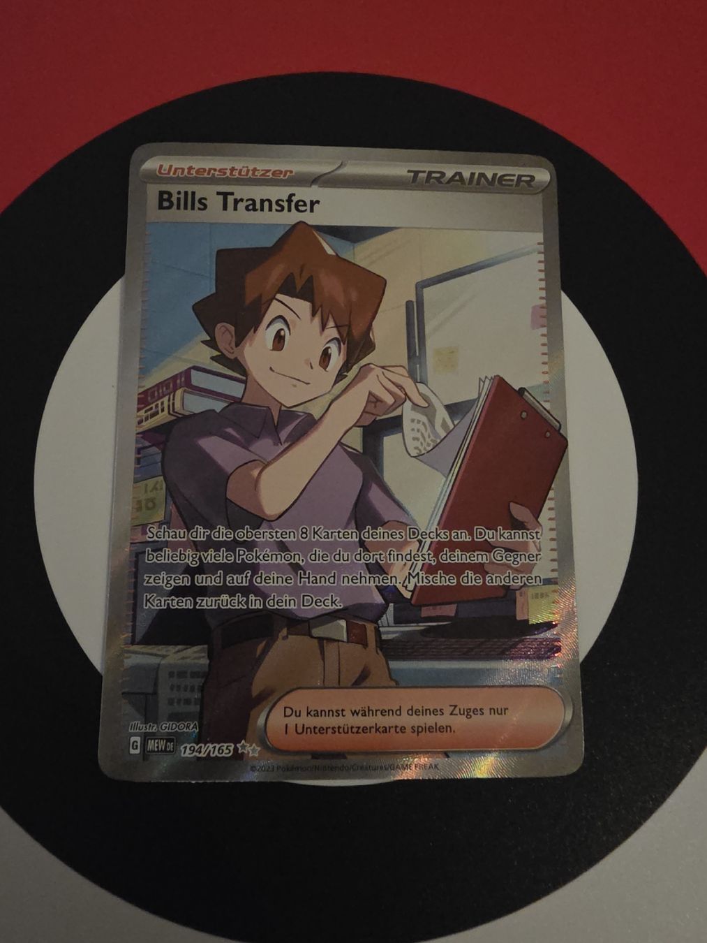 Pokémon Carte collezionabili: Pokemon Bills Transfer Mew 151 Deutsch – Nuovo (secondo la descrizione) da Lausen venduto da AllkindsofCollectors