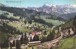 Rigi Klösterli Spielzeugeisenbahn Funiculaire