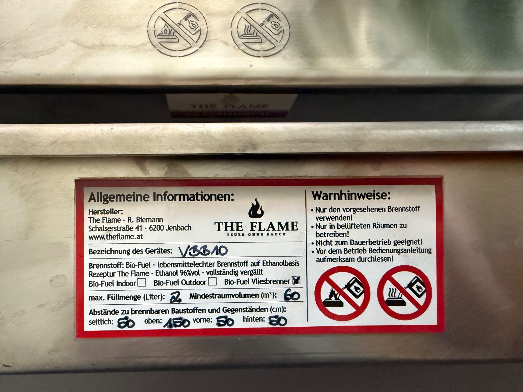 Cheminée: Bio Ethanol Ofen Kamin – Gebraucht aus Kappel SO von gamdschi 9