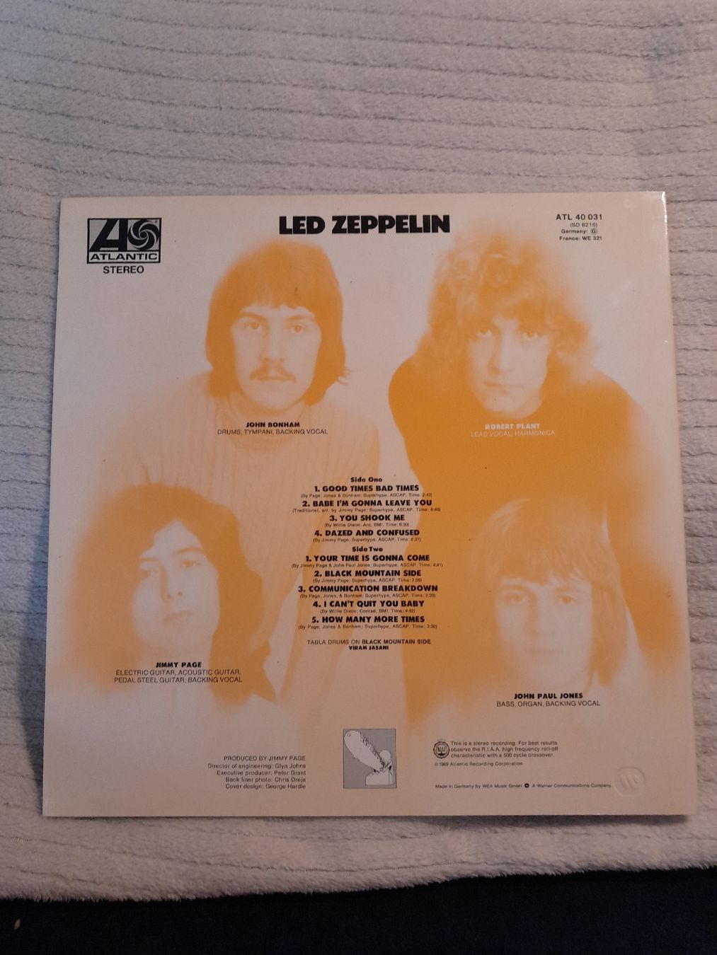Vinyles: Led Zeppelin Vinyl LP Germ.1971  MINT- – Neuf (Voir description) à oekingen par beauty1964 2