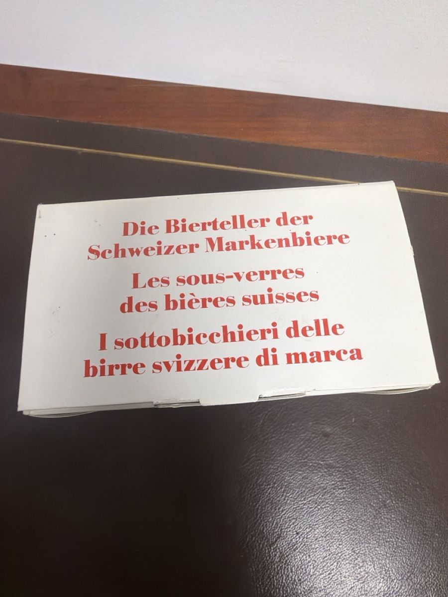 Sottobicchieri: Collection sous-verres bières suisses – Usato da Bôle venduto da K200C 7