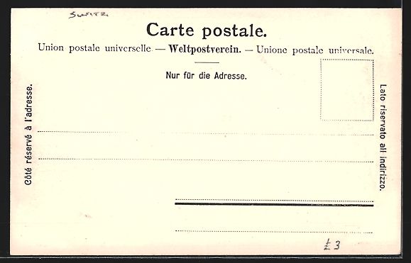 Cartoline postali: AK Motiers, Grand'Rue – Usato da Berlin venduto da bartko-reher 1