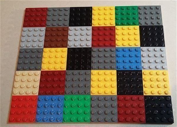 Lego Kit di costruzioni: Lego 30 Platten 4 x 4 -Q18 – Usato da Morges venduto da cardeman61
