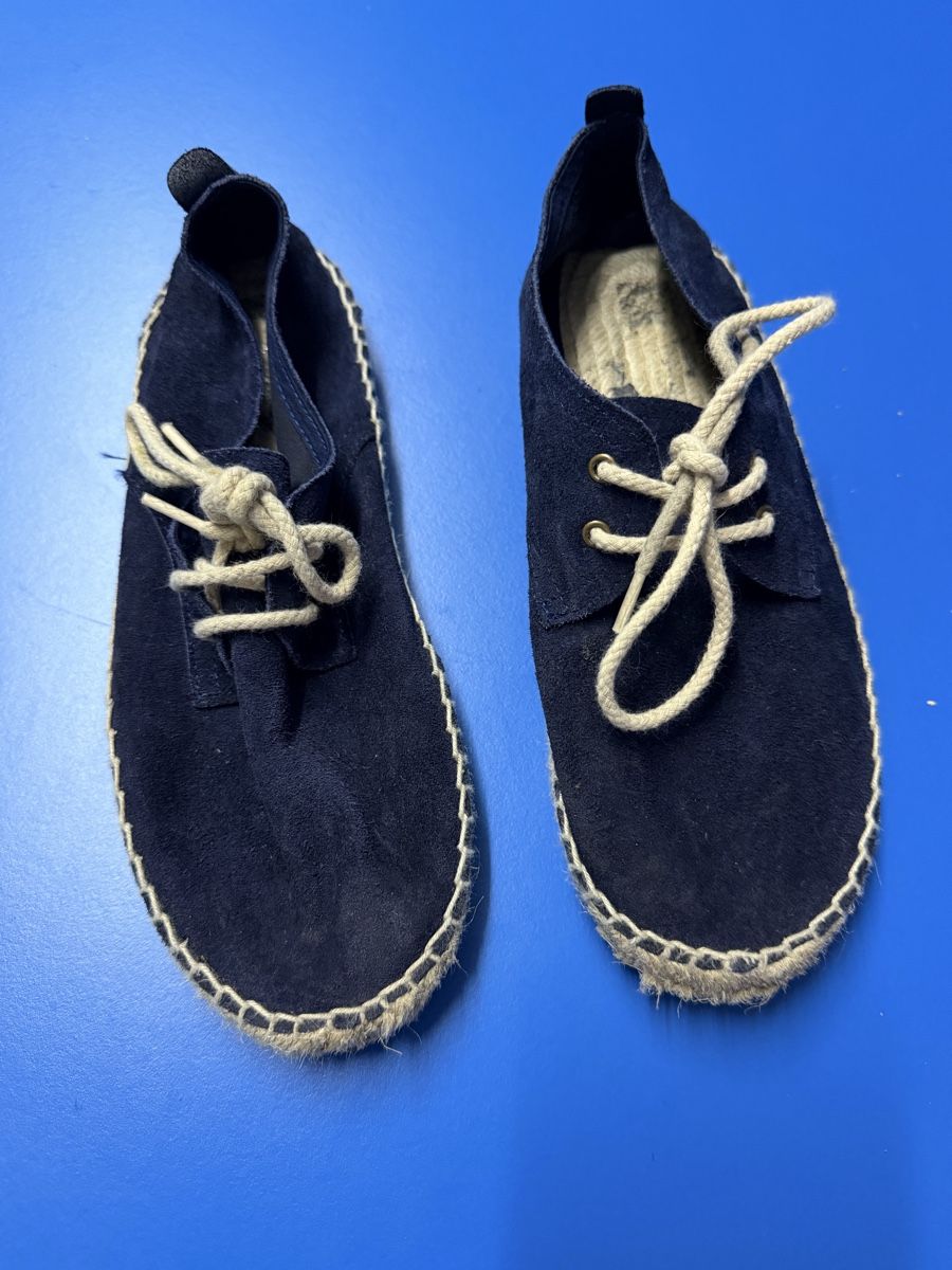 Mango Schuhe für Jungen: Mango Kids LACES SUEDE ESPADRILLES – Gebraucht aus Herrliberg von Tubalp