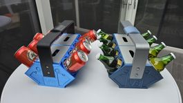 Getraenkehalter V8 Design fuer 8 Dosen oder Flaschen