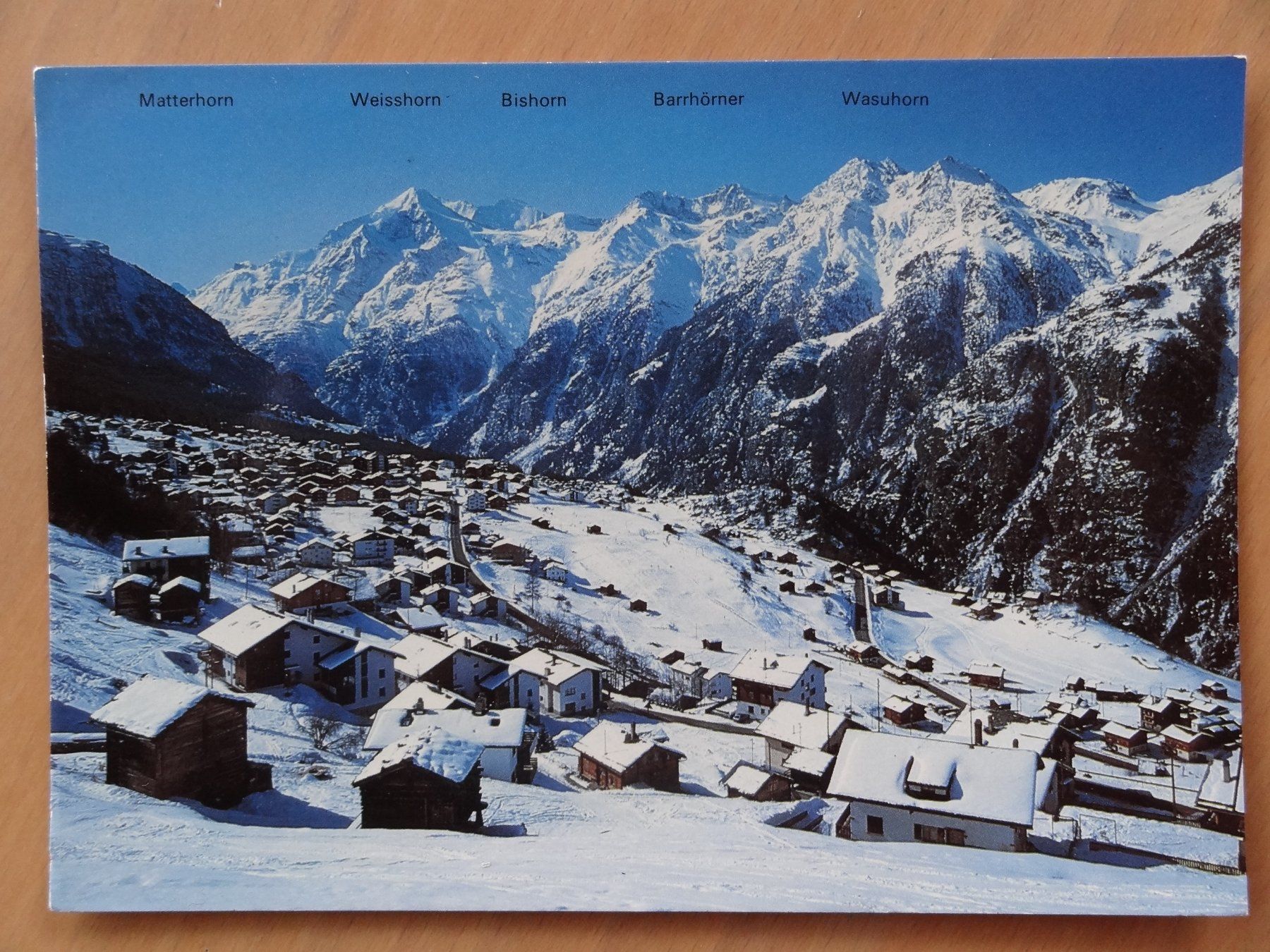 Cartoline postali: Grächen - Wallis - 1997 – Usato da St Léonard venduto da Riglin